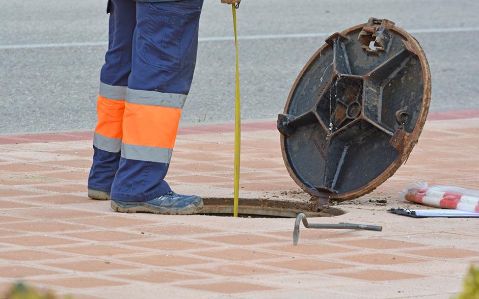 travaux assainissement Le Plessis-Brion